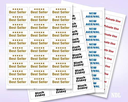 NextDayLabels - 2.5/8" x 1" Rectangular Sticker Labels - Image 5