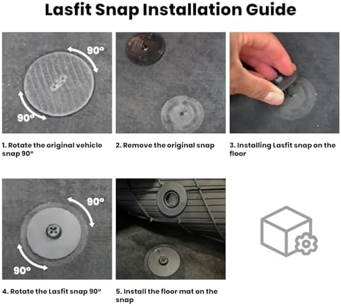 LASFIT Floor Mats&Cargo Mat for BMW X5 2019-2026 45e/50e/50i/M/M50i/M60i - Image 2