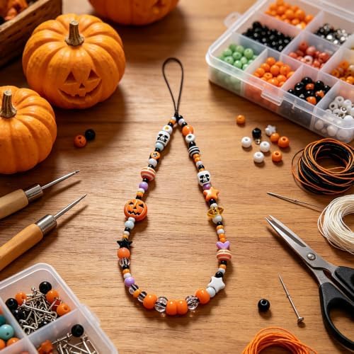 Beaded Camera Wrist Strap Cute Digital Camera Charm Lanyard Phone Charms Strap Beaded Camera Chain for Phone - Image 3