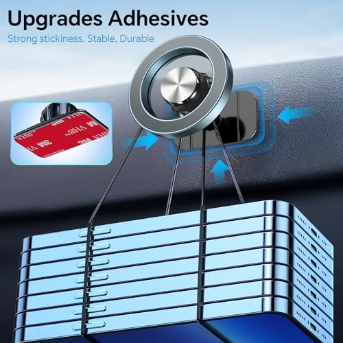 Kaistyle for Magsafe Car Mount【Strong Magnet】Magnetic Phone Holder for Car Phone Holder Mount Dash Mounted Holders Cell Phone Holders for Your Car Accessories for Women Men for iPhone 18 Pro Max 17 16 - Image 5