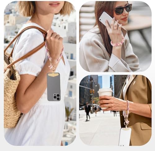 Long Pond Designer Cell Phone Wrist Strap, Anti-Lost Lanyard Wristlet Charm for iPhone 17 Pro Max&Most Cellphones, Detachable Bracelet - Image 6