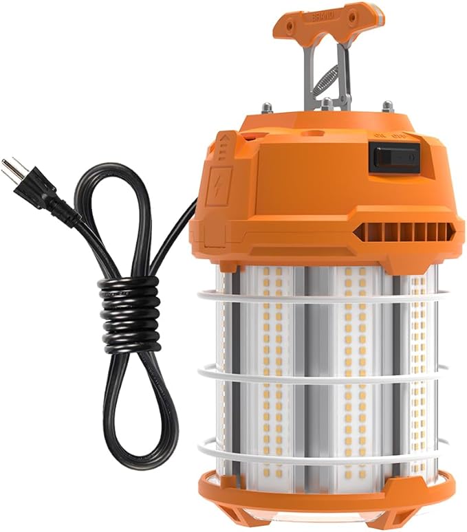 HYPERLITE LED Temporary Work Light 100W 12500LM 300W HID/HPS 5000K, Portable by HYPERLITE