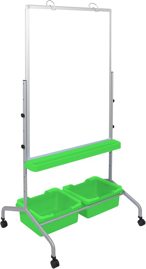 Stand Up Desk Store Mobile Whiteboard and Flipchart Easel by SStandUpDeskStore