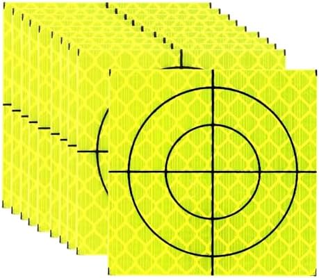 PATIKIL Survey Reflector Target Self-Adhesive Reflective Sheet Target Mark Tape, Suit for Ship Inspection by PATIKIL
