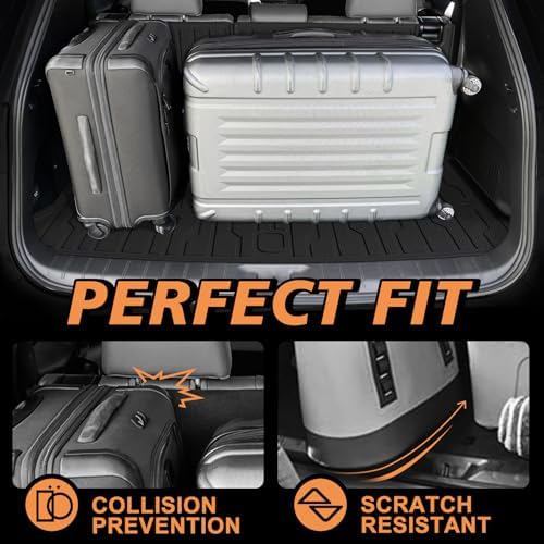 TripleAliners Trunk Mat w/Backrest for 2024-2026 Toyota Grand Highlander - Image 6