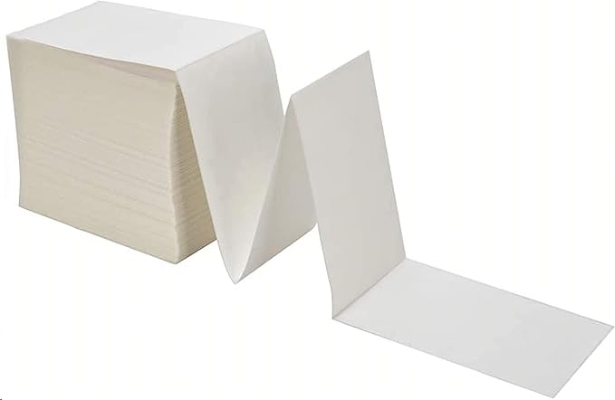 9527 Product Fanfold 4 x 6 Direct Thermal Labels White Perforated Shipping - Image 4
