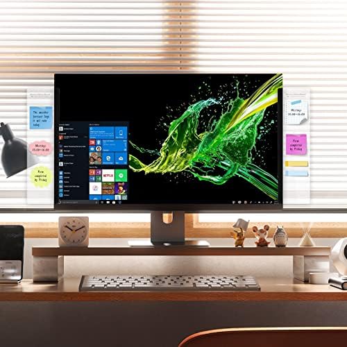 Office Desk Accessories Multifunction Computer Monitor Memo Board - Office Supplies for Women Men Computer Sticky Note Holder Home Decor - Image 6
