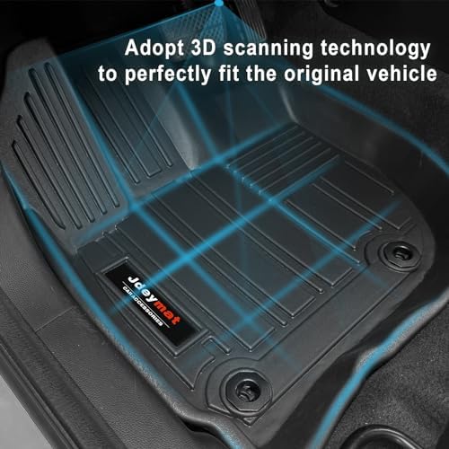 for 2014-2020 Honda Fit / 2016-2022 Honda HR-V Floor Mats Accessories Front Liner 2 Pcs All Weather Protection Mat (for 2014-2020 Fit/2016-2022 HRV 2 Pcs) - Image 4