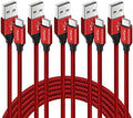 etguuds USB A to USB C Cable, 5-Pack (3/3/6/6/10 ft) Fast Charging Type C by etguuds