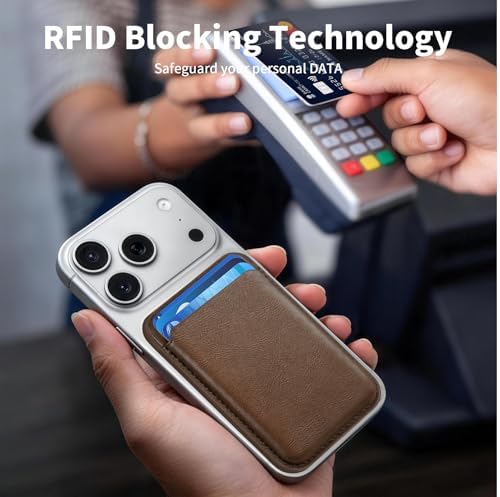 Magnetic Wallet Cell Phone Card Holder for Phone Case with Mag-Safe - Image 6