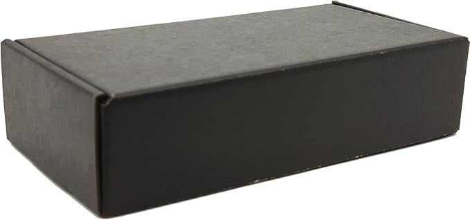 Small Black Shipping Boxes for Small Business Pack of 25-7x5x2 inches Cardboard - Image 5