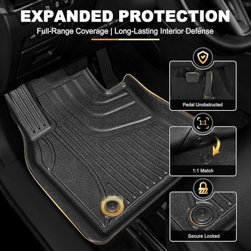 Floor Mats Set Fit for Mazda 3 Sedan 2019-2026 (Not for Hatchback) - Image 3