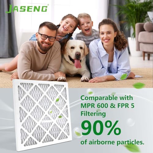 12x12x1 MERV 8 Air Filter, 4-Pack for Furnace HVAC - Image 2