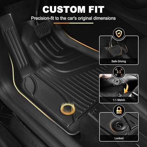 Floor Mats Fit for Cadillac XT6 (Only 6 Seat) 2020-2025 2026 - Image 3