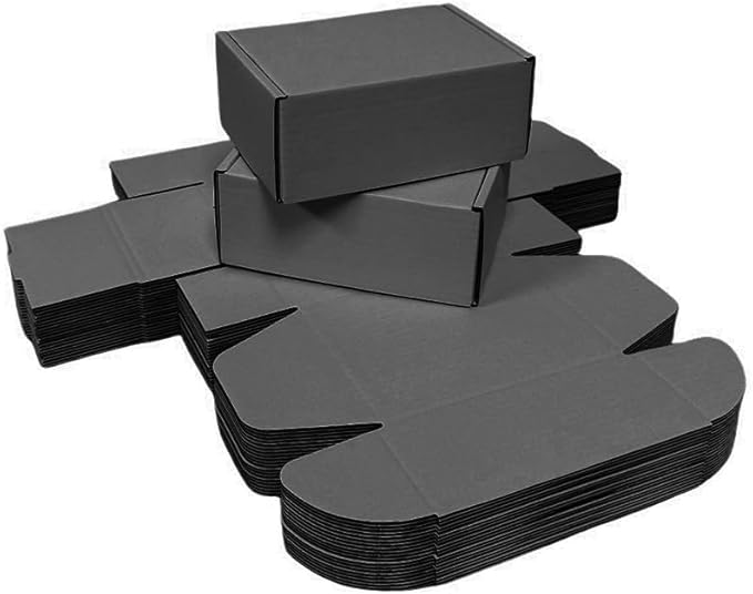 50 Pcs 4.3 x 3.1 x 2 inches Mini Size Corrugated Cardboard Gift Boxes - Image 4