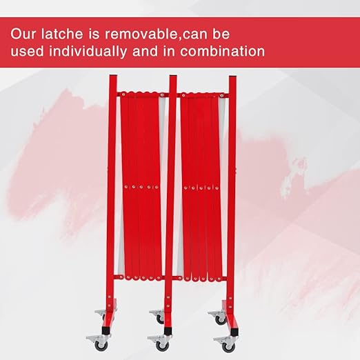 GYMTIME Industrial Expandable Metal Barricade, 16 Feet, Easily Assembled Safety - Image 5
