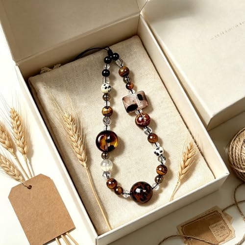 Beaded Camera Wrist Strap Cute Digital Camera Charm Lanyard Phone Charms Strap Beaded Camera Chain for Phone - Image 2