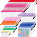 JARLINK 36 Pcs Mesh Zipper Pouch Bags, 8 Sizes Waterproof Zipper Bags by JARLINK