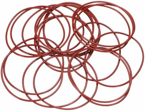 20pcs Silicone O-Ring 59.6x56x1.8mm Metric Sealing Gasket by Unknown