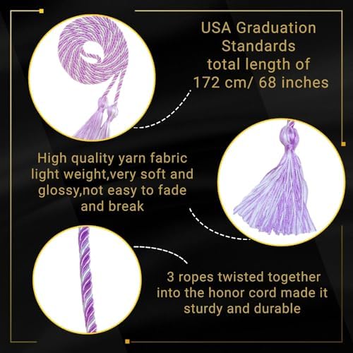 Graduation Honor Cords for Graduation 2026,National Honors Society Cords - Image 2