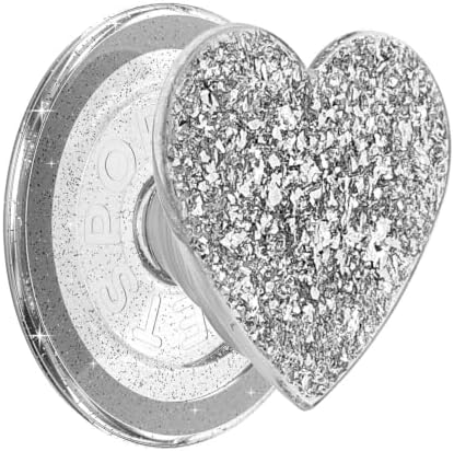 PopSockets Phone Grip for MagSafe, Magnetic Holder- Silver Sizzle - Image 4