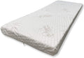 Foamma 4” x 30” x 72” High Density Foam Bunk Mattress, Organic Cotton Cover by Foamma