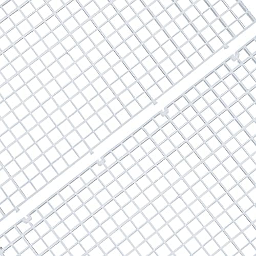 ALEGI 12 Pcs Aquarium Fish Tank Divider Plastic Egg Crate, L - Image 4