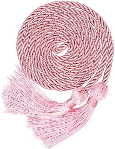 Graduation Cords Pink Cords for Graduation 2025 Graduation Honor Cords (Pink) by Pseutio