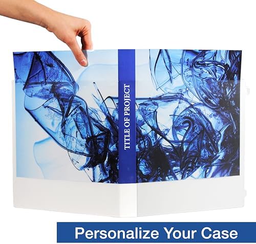 UniKeep 3 Ring View Binder - Binder Case is Fully Enclosed - Available in White, Clear, or Black and in Different Spine Sizes (Box of 15, White, 1.5 Inch) - Image 4