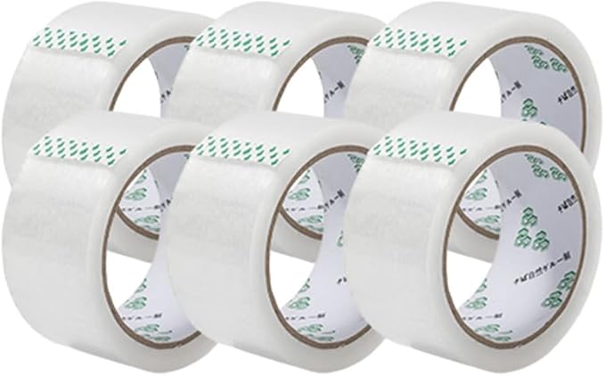 Strong Packaging Tape for Shipping, Moving and Storage, Water Base, Crystal - Image 2
