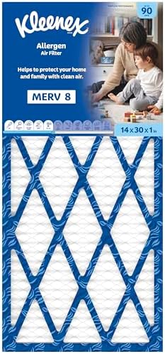Kleenex Allergen Air Filter 14x30x1 Inches - 8 MERV RATING (4-Pack) - Image 5