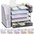 gianotter 5-Tier Desk Organizer with Drawers and File Holders by gianotter