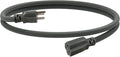 EP 3 Ft Extension Cord, 12/3 SJTW Heavy Duty Extension Cable by ENERGYPRO