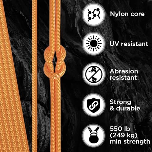 Paracord Rope 550 lb 4mm – Parachute Cord – Utility Camping Rope - Image 3