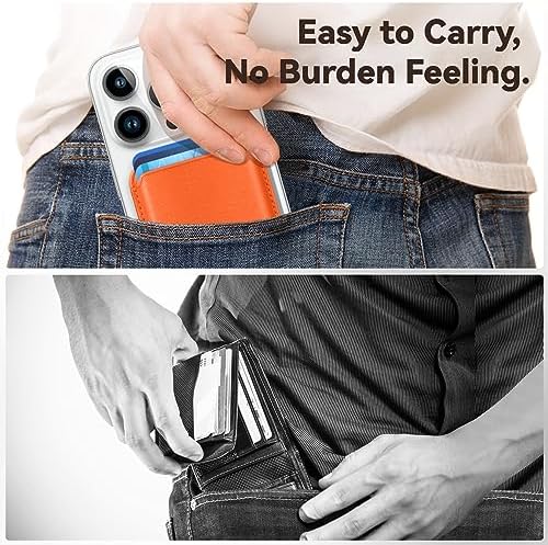 Magnetic Wallet Cell Phone Card Holder for Phone Case with Mag-Safe - Image 6