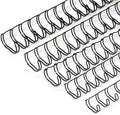 Rayson Wire Binding Spines, 2:1 Pitch, 21-Loop Black, Mixed Sizes, 100 Pack by RAYSON