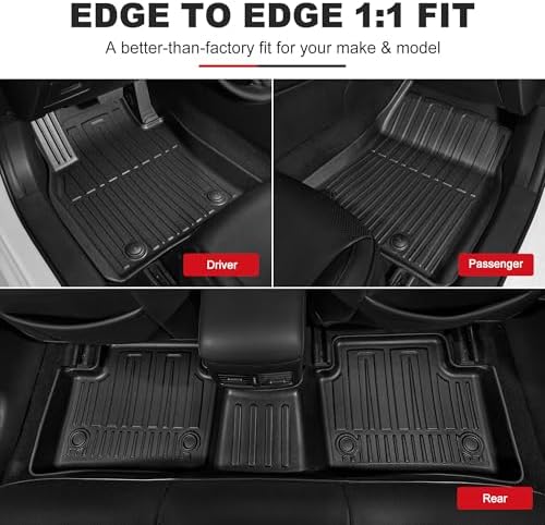 Custom Fit Floor Mats and Cargo Mat for Lexus ES 2019-2024 (ES350/ES300h) & 2025 ES300h - All Weather Protection - Image 2