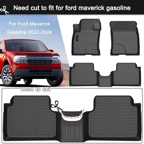 Auxko Floor Mats for Ford Maverick Gas 2021+ & Bronco Sport 2022-2026 - Image 3