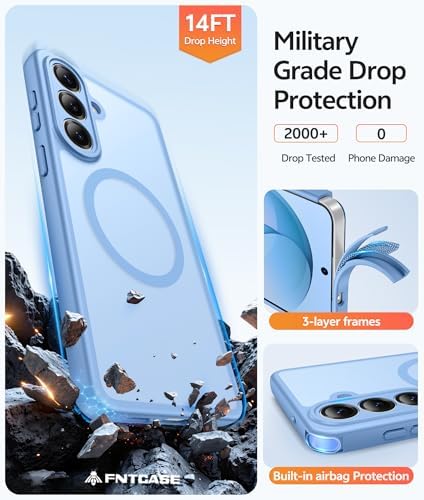 FNTCASE for Samsung Galaxy S26 Plus Case, Fit for Magsafe, Screen Protector - Image 5