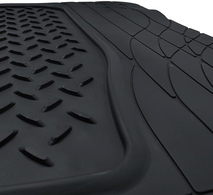 PIC AUTO Heavy Duty Rubber Trunk Cargo Liner Floor Mats, Trimmable to Fit - Image 6