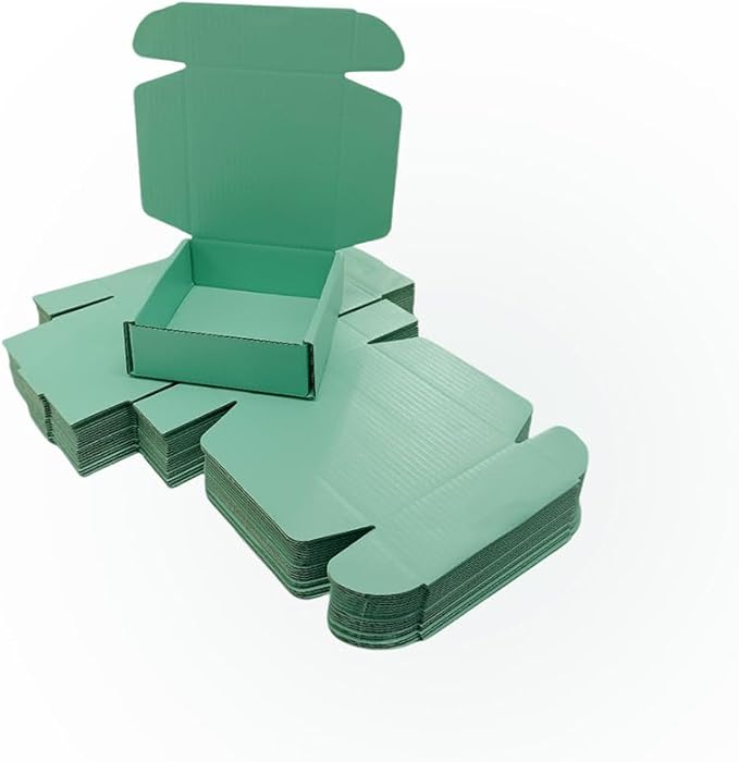 50 Pcs 6.3 x 6 x 1.6 inches Shipping Boxes - Image 3