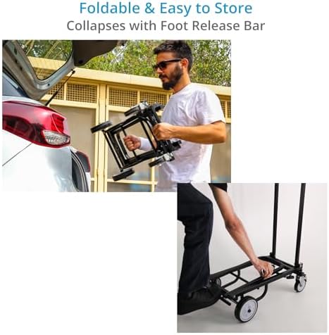 PROAIM Vanguard Nano Foldable Utility Cart, 8-in-1 Adjustable, 150kg/330lb - Image 6