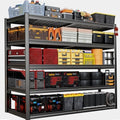 30" Deep Garage Shelving Unit, 55" W x 30" D x 72" H, Heavy Duty Garage Storage Shelves, 5 Tier Industrial Adjustable Shelves for Basement, Commercial Shelving by SKZNSA