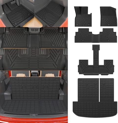 Floor Mats Set for 2020-2025 Hyundai Palisade 7 & 8 Seats by Thinzyou