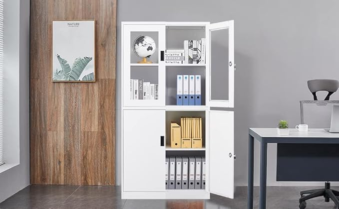 STANI Metal Storage Cabinet, Locking Steel Cabinet - Image 2