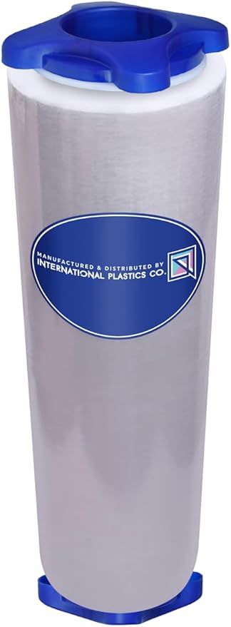 International Plastics Co. 18" Stretch Film/Wrap 1500 feet 7 Layers 80 Gauge - Image 3