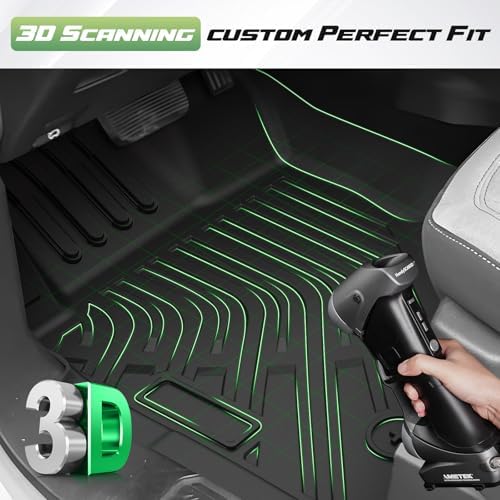 Cartist Floor Mats for Ford Bronco 4 Door 2021-2025 2026, All Weather Cargo Liner & Door Sill Guards for Bronco Accessories, Heavy Duty TPE Cargo Mats, Car Accessories - Image 2