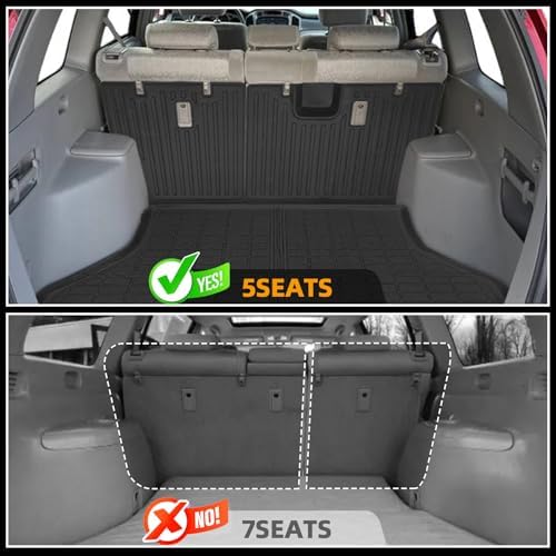 Floor Mats for Toyota Highlander 2001-2007, NOT for with 3rd Row or Hybrid - Image 2
