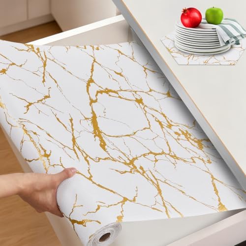 Beautysaid Shelf and Drawer Liner for Kitchen Cabinet Non Adhesive Non Slip by Beautysaid