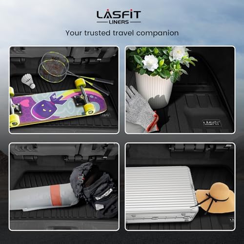 LASFIT Trunk Mat for Honda Odyssey 2018-2026 2027 Mini Passenger Van - Image 6